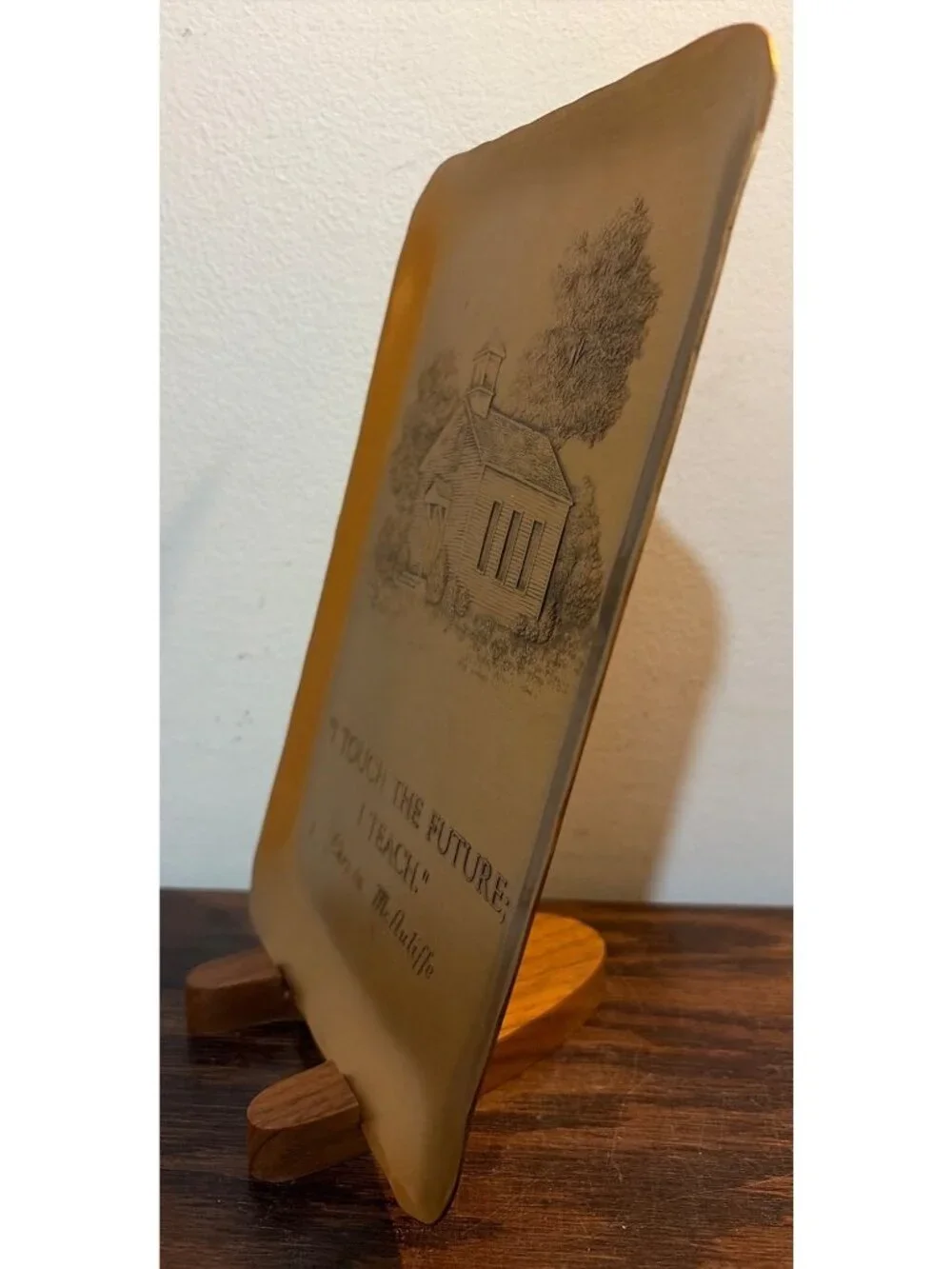 Wendell August Solid Bronze Tray 